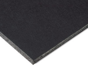12x12 SQUARE Foam Board 3/16 - Black
