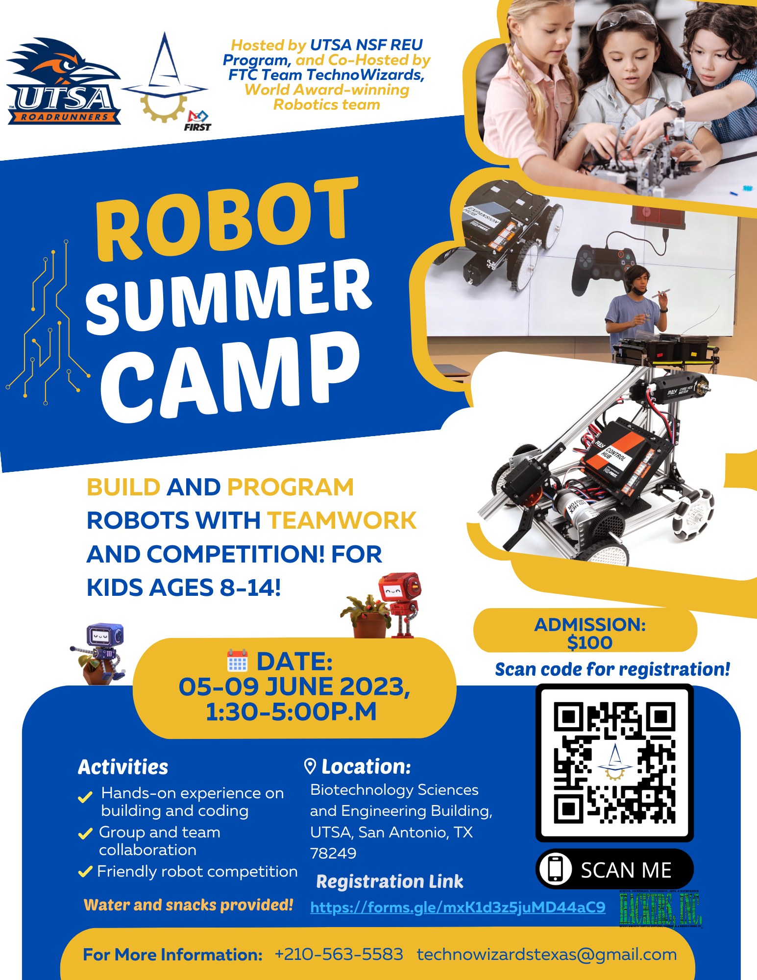 Activities - UTSA REU Program
